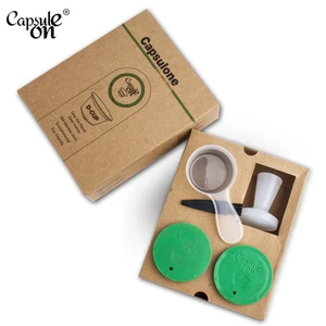 Capsuloneметаллическая капсула из нержавеющей стали, совместимая с кофемашиной dolcegusto lumio, пополняемая многоразовая капсула pod tamper