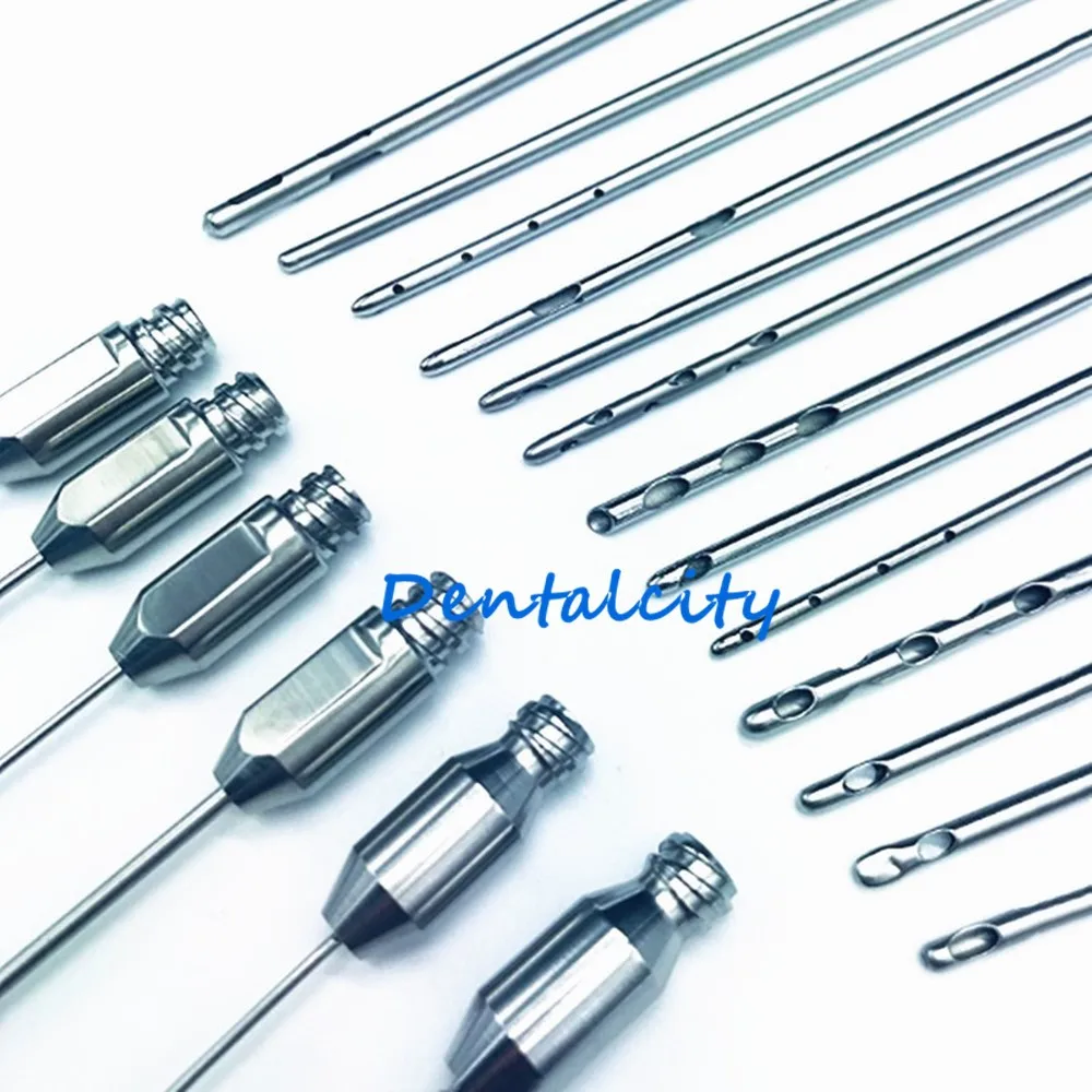 Двойное отверстие для сбора жира cannula стволовых клеток канюля липосакции