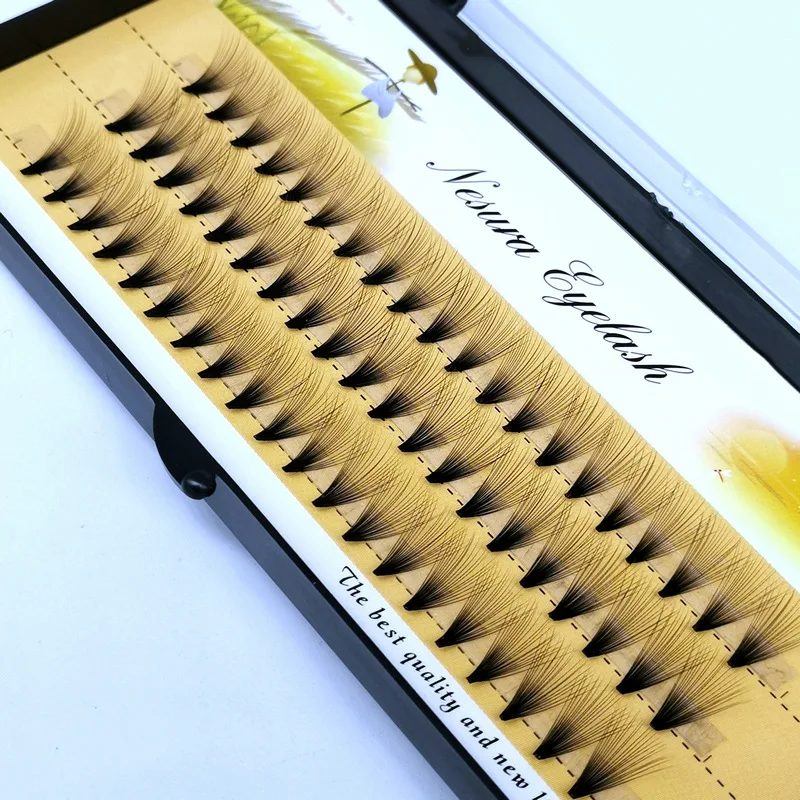 Ресницы для наращивания индивидуальные мягкие натуральные и густые ресницы