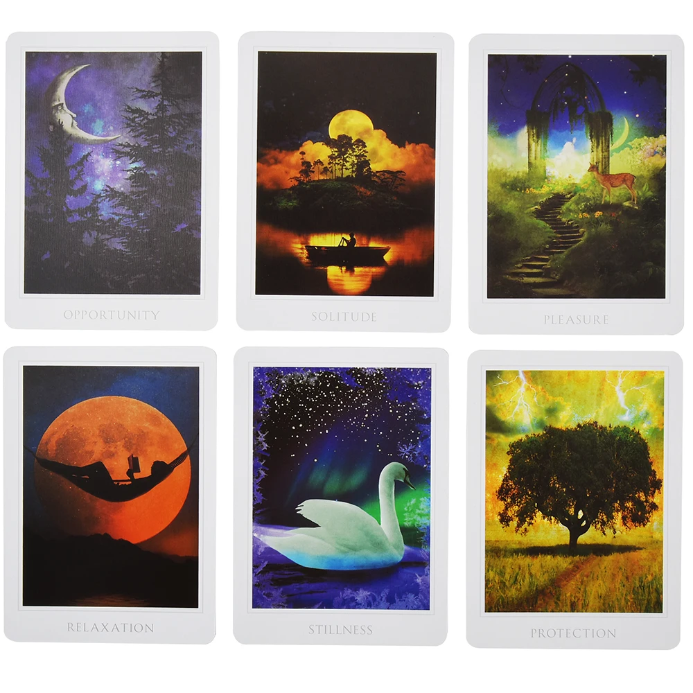 

Sacred Destiny Oracle A 52-Card Deck to Discover the Landscape of Your Soul Cards by linn Board game Moon Beginners Reading Love