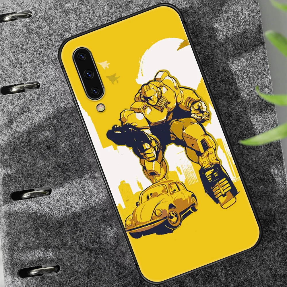 

Transformers Bumblebee Phone Case Cover For Samsung Galaxy A10 A11 A20 E A21 A30 A40 A41 A50 A51 A70 A71 A81 S 4G 5G black Shell