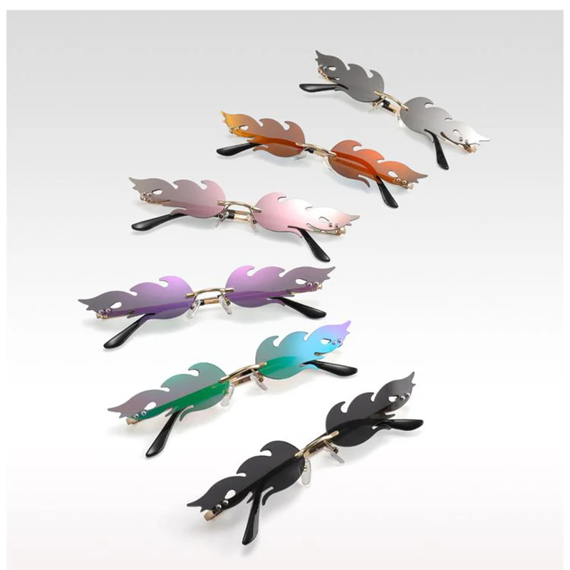 Новое поступление женские солнцезащитные очки Fire Flame крутые брендовые