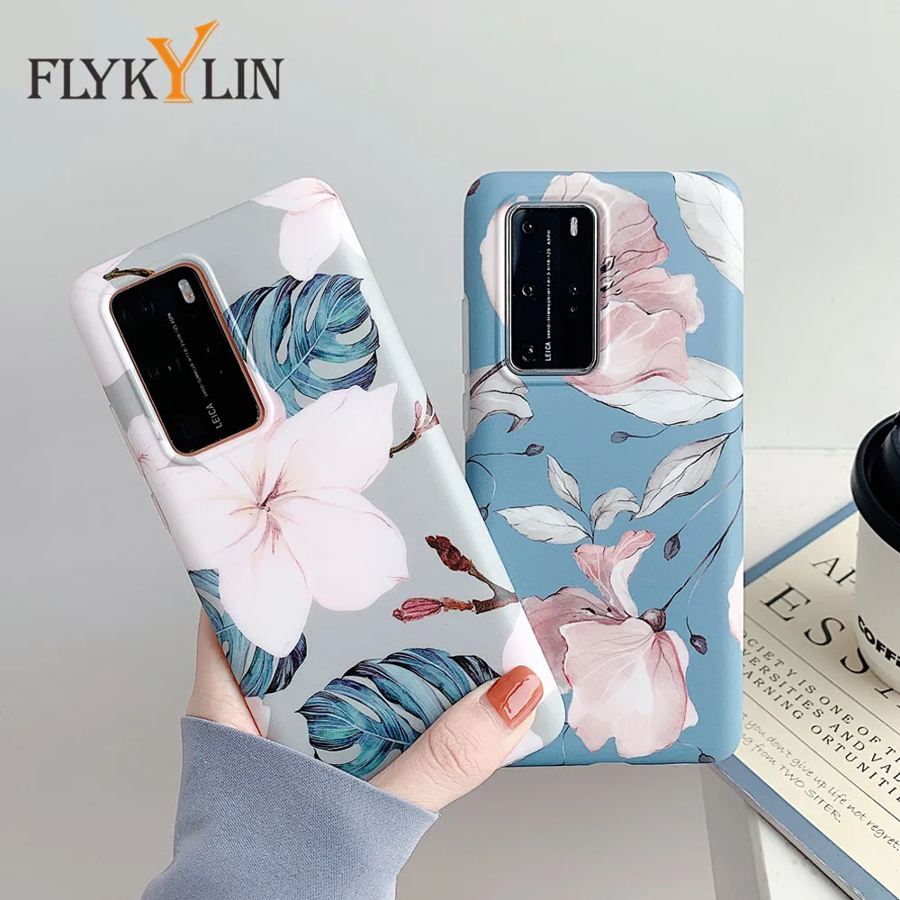 FLYKYLIN чехол для телефона с рисунками цветов банановых листьев Huawei P40 Lite Pro
