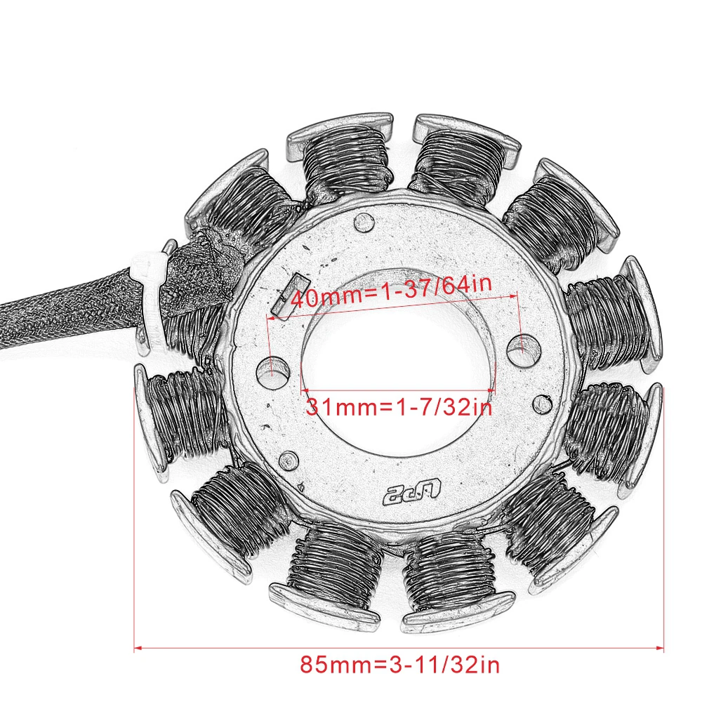 Катушка статора магнето генератора для Yamaha WR250F WR 250F 250F 2004-20092011-2014 5UM-81410-09-00 5UM-81410-31-00 (art.: 3920ccdbce54c) - 3920ccdbce54c