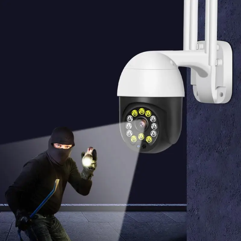 

Security Cameras IR Home Outdoor Surveilance Wireless Wifi Camera PTZ IP 1080P Tilt Outdoor Speed Dome