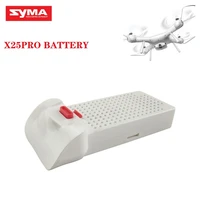 123510pcssets 7 4v 1000mah battery for syma x25pro rc drone lipo battery rc quadcopter spare parts accessories for x25 pro