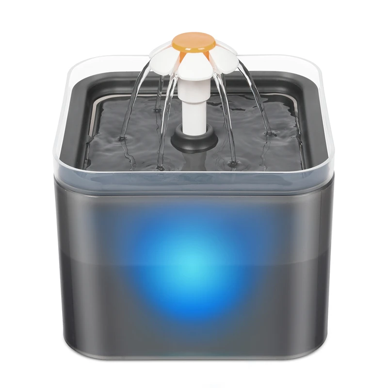 

2L Auto Dog Cat BPA Free PP Drinking Fountain Waterer Dispenser Automatic Pet Water Fountain