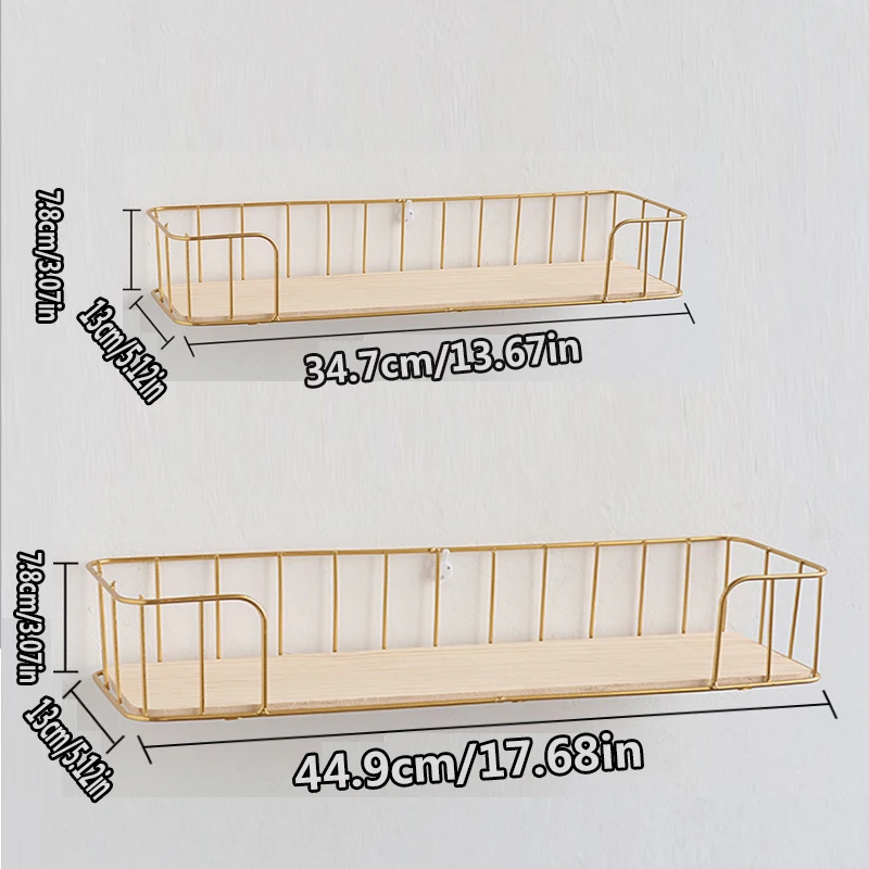 Современная железная деревянная полка из кованого железа прочная стеллаж для