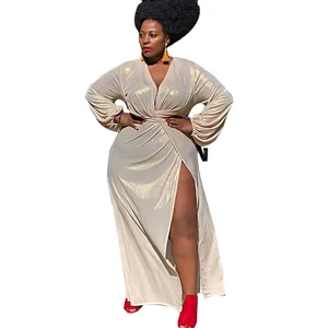 2021 осень в африканском стиле на высоком каблуке с v-образным вырезом с длинным рукавом t-рубашка кофта белое платье женское платье большого размера комплект из обуви в африканском стиле платья для женщин в европейском стиле Одежда