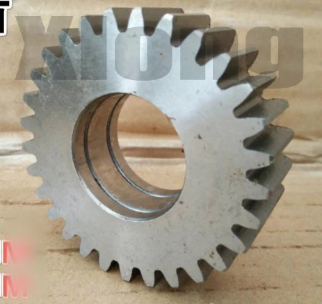 

Diameter:62mm Inner Hole:28mm Thickness:20mm 29Teeths Electric Tricycle Steel Gear