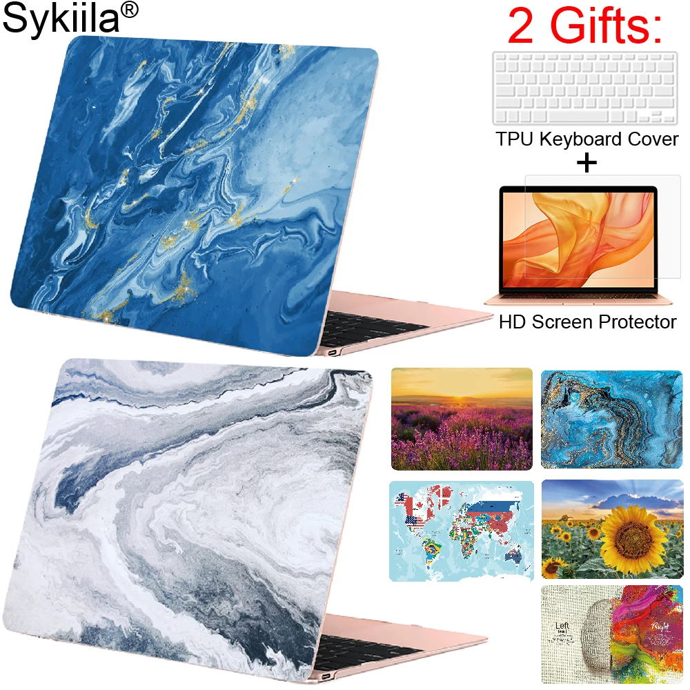 Sykiila чехол для Macbook Air 11 13 Pro 15 16 12 Retina дюймов Сенсорная панель A1706 1989 художественный