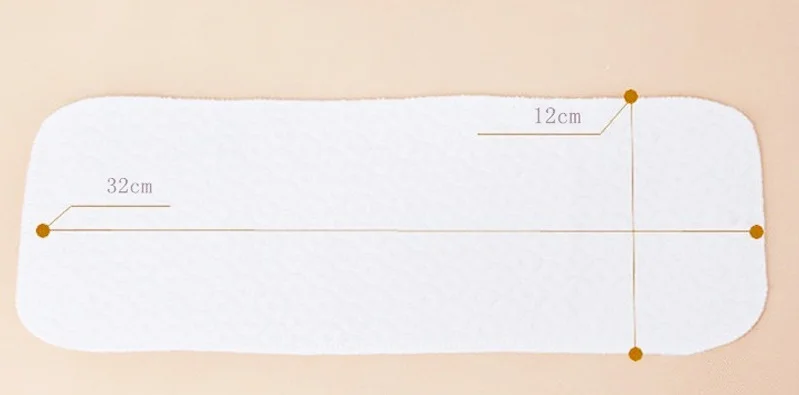 1pc cotton insert 1 размер для всех тканевых подгузников водонепроницаемые Многоразовые детские подгузники, можно стирать многоразовые подгузники тренировочные брюки тканевые подгузники Fraldas подгузники - Цвет: 1pc cotton insert
