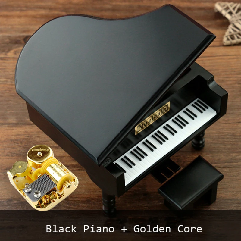 

Quail Antique Piano Music Box,Wooden Music Box,Home Decor,Birthday Gift for Girlfriend,Christmas Decorations for Home