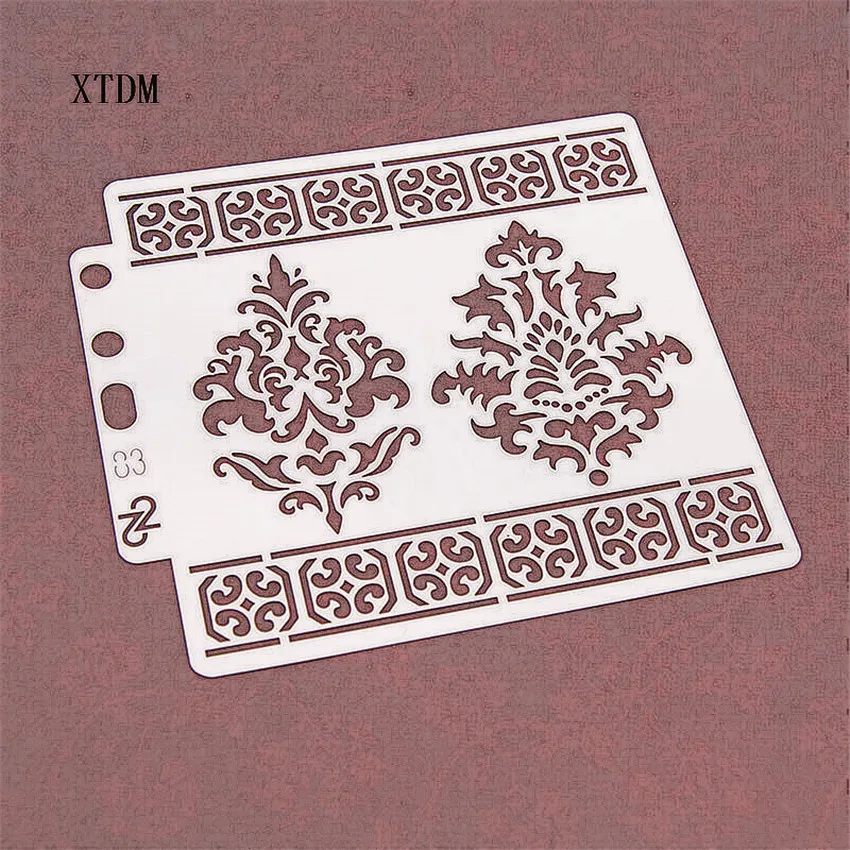 Пластиковая форма Totem шаблон сделай сам трафареты для вырезания тортов полые