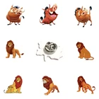 Булавка в виде мультяшного героя из мультфильма Король Лев для мужчин и женщин