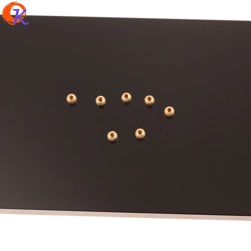 

Cordial Design 100Pcs 5*5MM Jewelry Accessories/DIY Beads Making/Round Shape/Genuine Gold Plating/Hand Made/Earring Findings