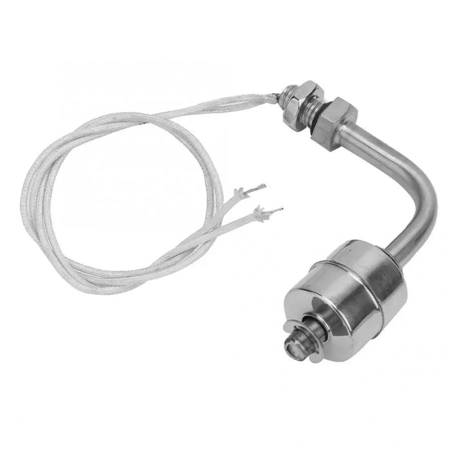 

Stainless Steel Float Switch Tank Liquid Water Level Sensor L type for Pool Can 75mm Float Switch Tank Pool Flow Sensors