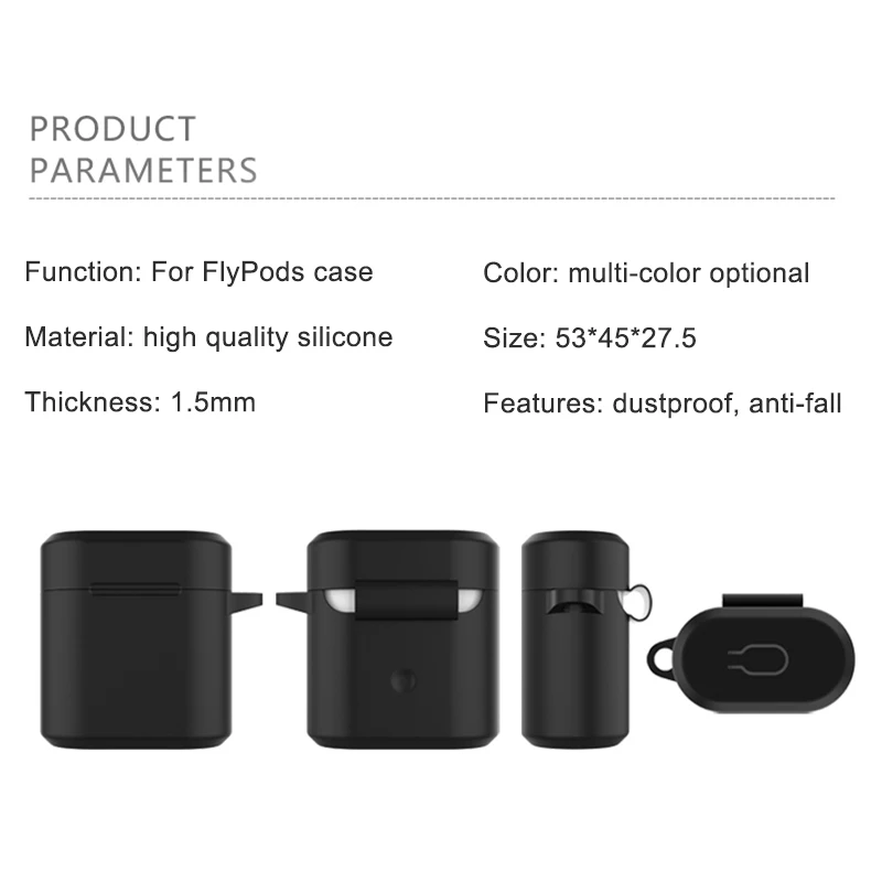 Чехол из ТПУ для наушников Honor Fly Pods Pro чехол Huawei зарядный бокс кожаный с