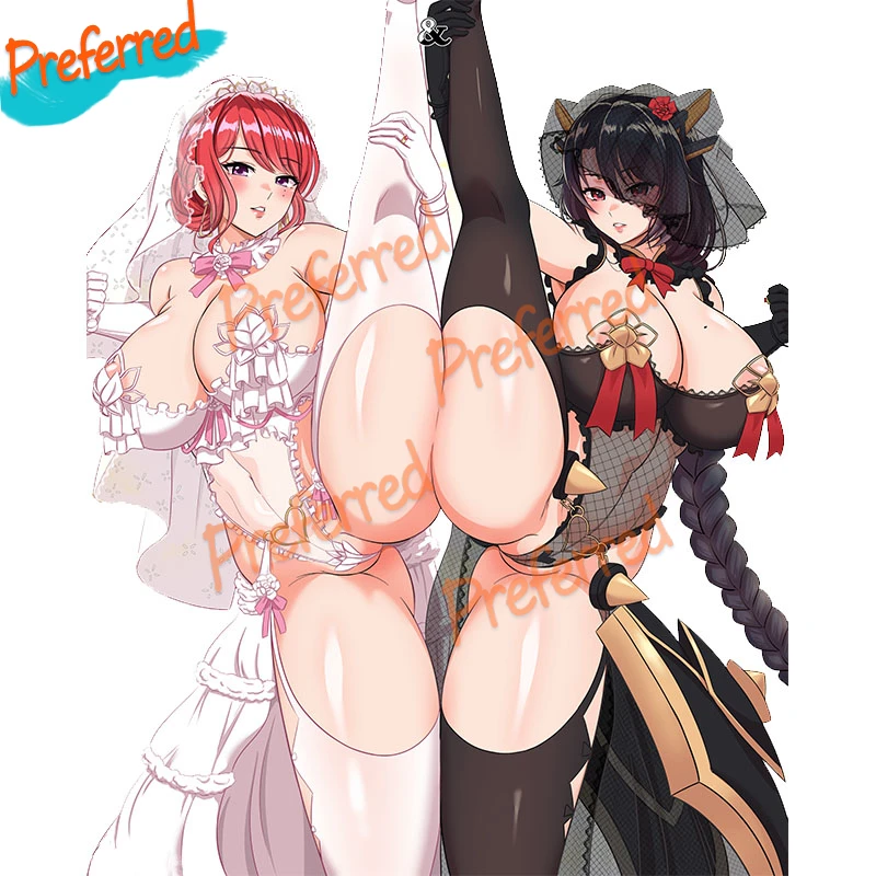 

High Quality Decals Exterior Accessories Sexy Hentai Waifu Anime Girl for Last Origin Funny Car Sticker Luggage Guitar Laptop