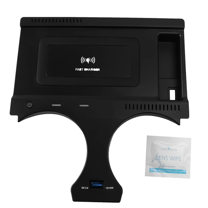 

Автомобильное беспроводное зарядное устройство QI 10 Вт, зарядная пластина, беспроводное зарядное устройство для мобильного телефона, аксес...