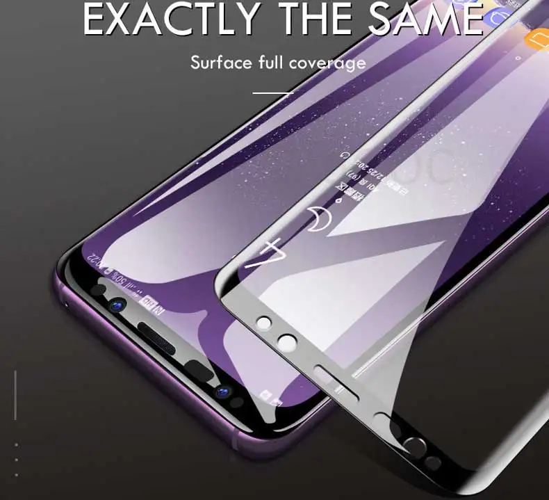 200D защитное стекло с закругленными краями для samsung Galaxy S8 S9 S10 Plus S10E S7 Note 8 9 10 защитная пленка из закаленного стекла