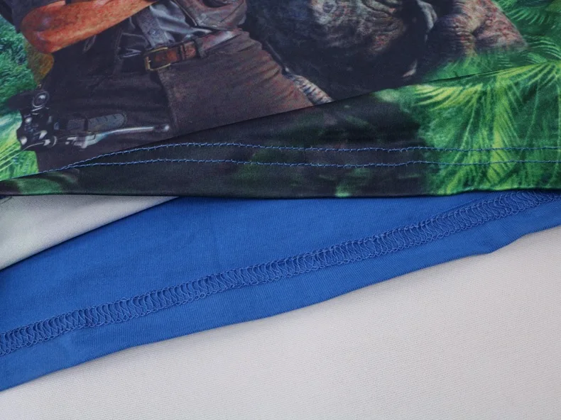 Lol/футболка для маленьких девочек летние топы с динозавром Мир Юрского периода 2