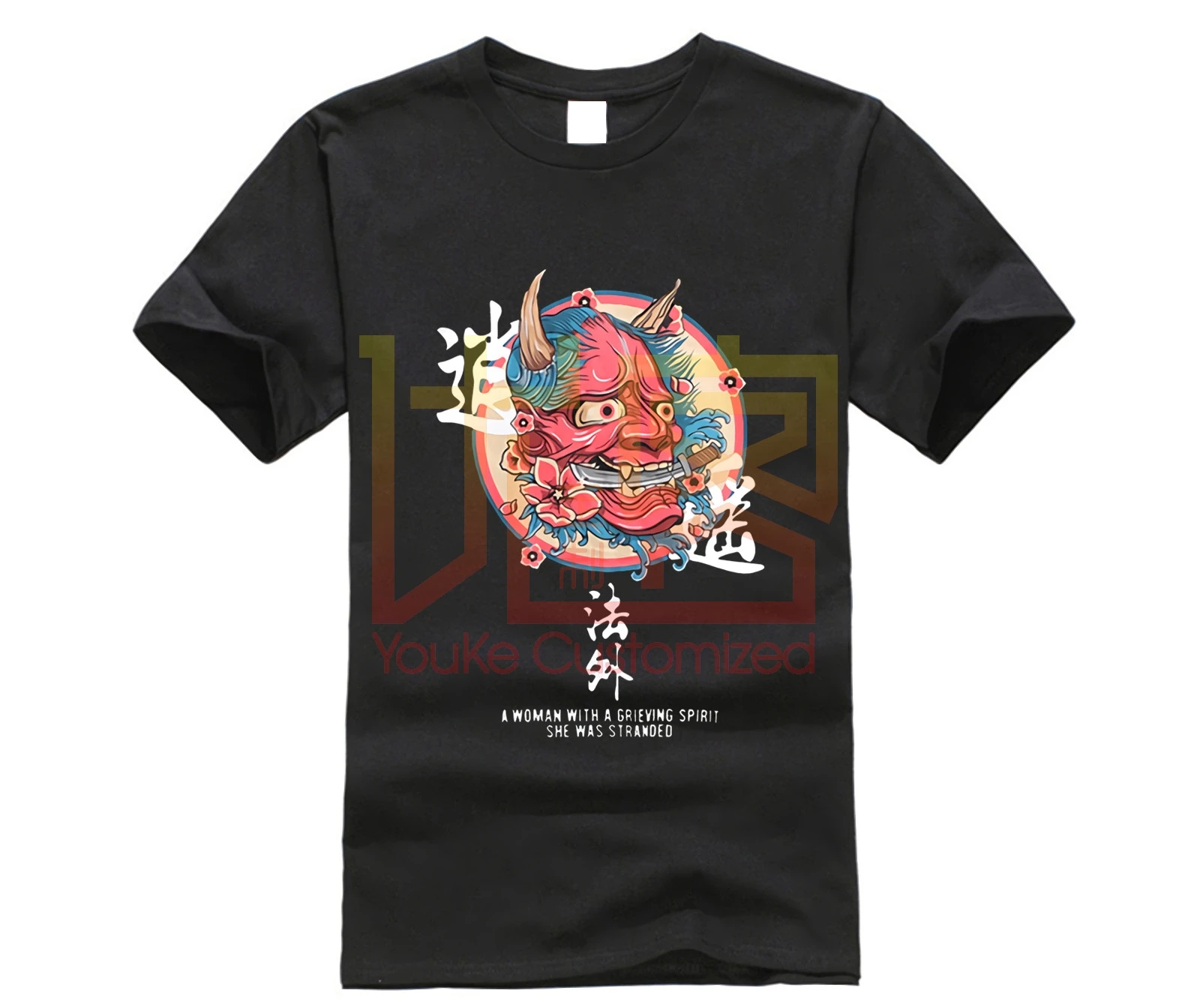 Японский Harajuku уличная городской стиль футболки с коротким рукавом хип хоп