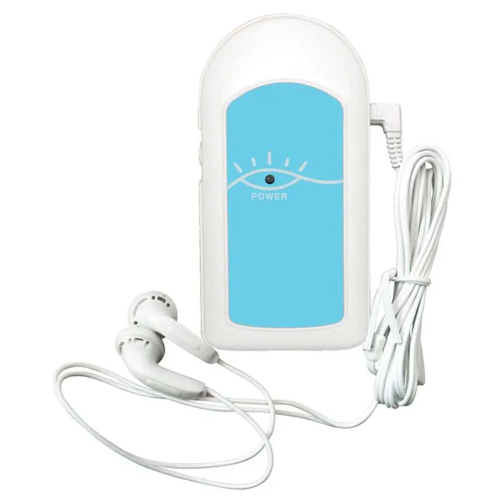 2 цвета BABYSOUND A LCD дисплей монитор сердечного ритма ребенка Babysound + Бесплатный гель