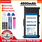 Топ 4800mAh TF03XL батарея для HP 14-bp080nd 14-bf 15-CC TPN-Q188 Q189 Q190 Q191 Q192 Q201 HSTNN-LB7X 920070-855