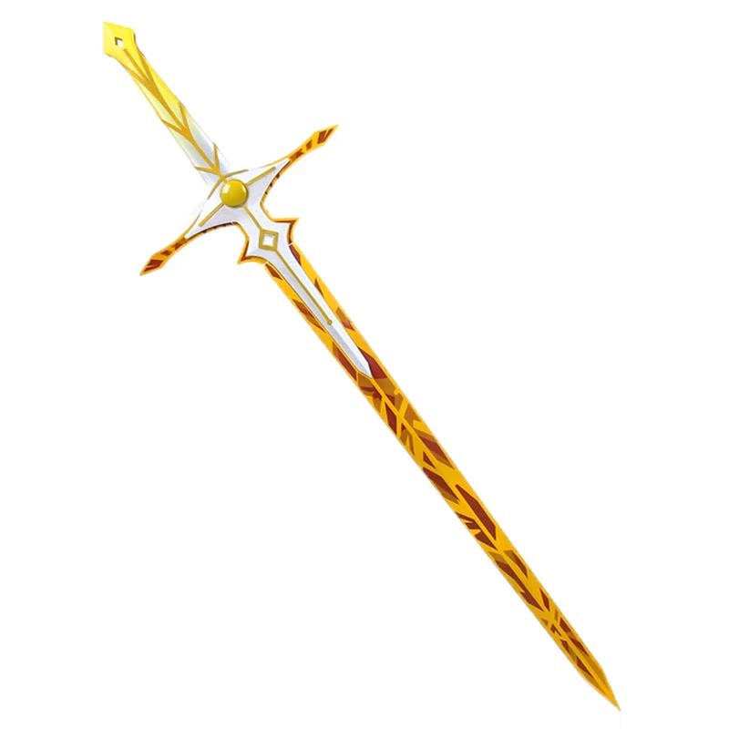 

Game Genshin Impact Traveler Lumine Aether Cosplay Prop PVC Sword Replica of Weapons for Halloween Carnival Fancy Party Events