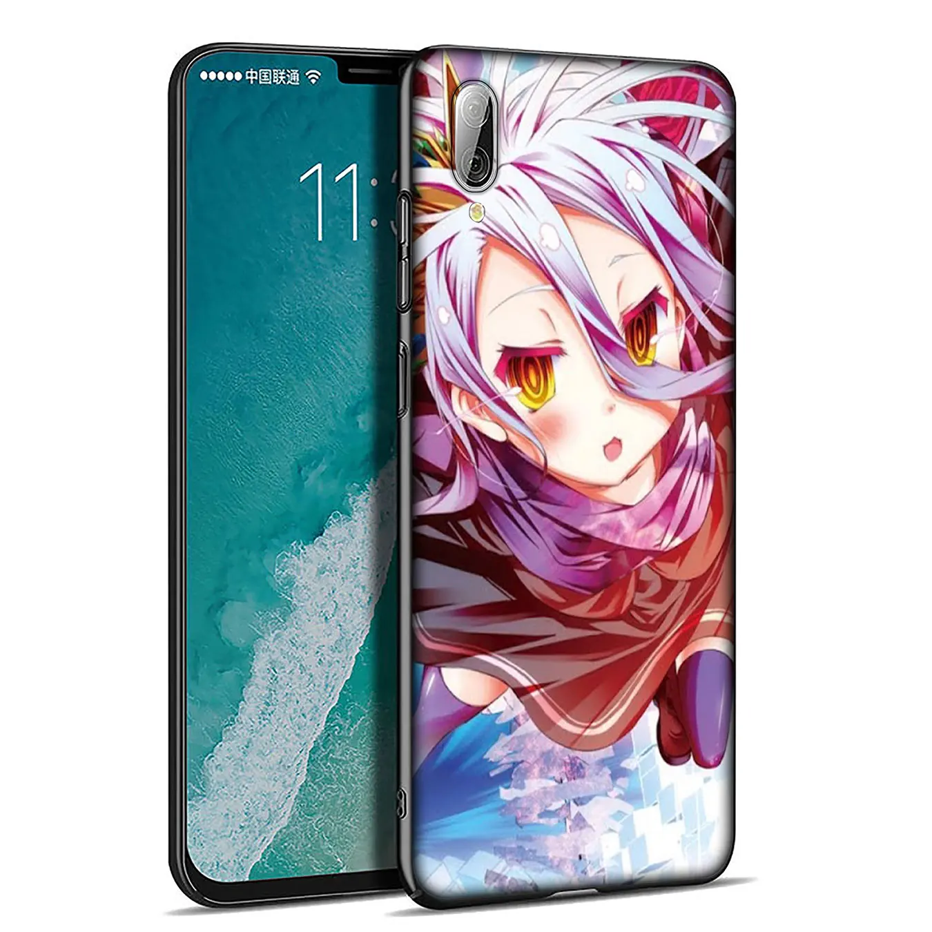 IYICAO No Game Life Cartoon Soft Silicone Phone Case for Xiaomi Redmi Note 8 8T 8A 7 7A 6 6A 5 5A K30 K20 Pro GO S2 Cover |