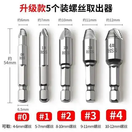 Экстрактор винтов со сломанной головкой можно использовать инструмент для с