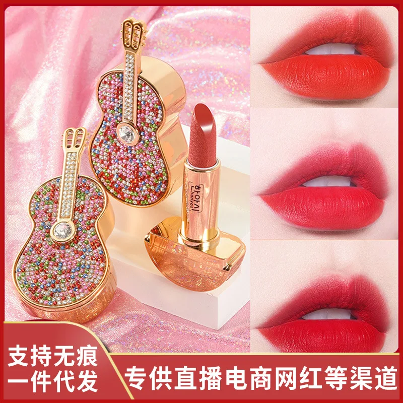 

Violin lipstick velvet mist surface moisturizing moisturizing long-lasting white lip makeup makeup lipstick