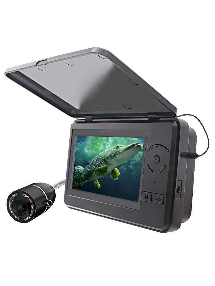 

Wireless Echo Sounder High Definition Anchor Fish Ice Fishing with Video Underwater Camera Ice Fish Viewfinder Fish Finder