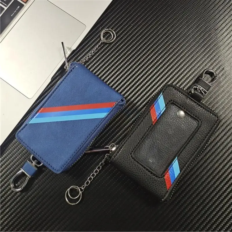 

Car Decoration Leather Multifunctional RFID Car Key Signal Shielding Bag Household Storage Bag Auto Parts Decoration Accessories