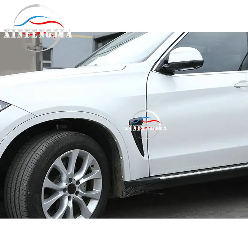 

For BMW X5 F15 14-18 2* Carbon Fiber Color Side Wing Air Flow Intake Vent Cover Trim