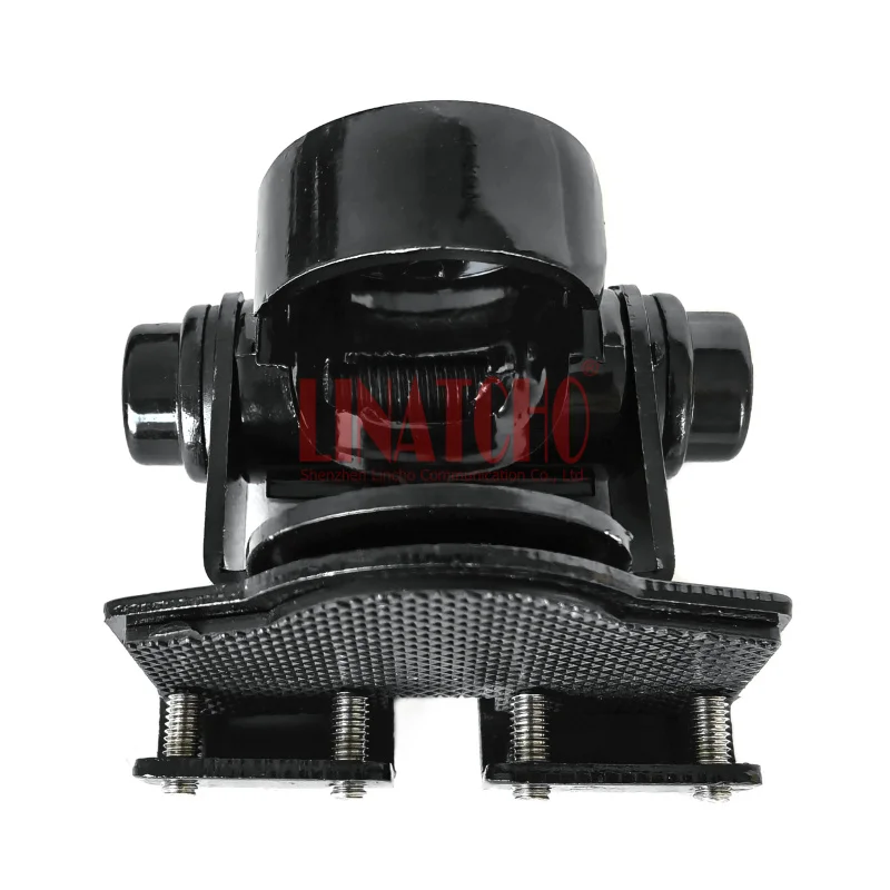 RB-400S Small Black Car Antenna Mount Trunk Lid Hatchback Mount Bracket for Mobile Car Radio Antenna SO239 Connector