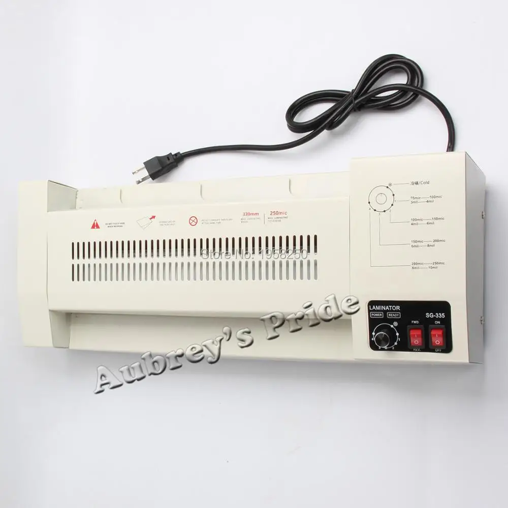 Новинка термоаппарат для горячего и холодного ламинирования 110 В/220 В A3 12 5 дюйма 330