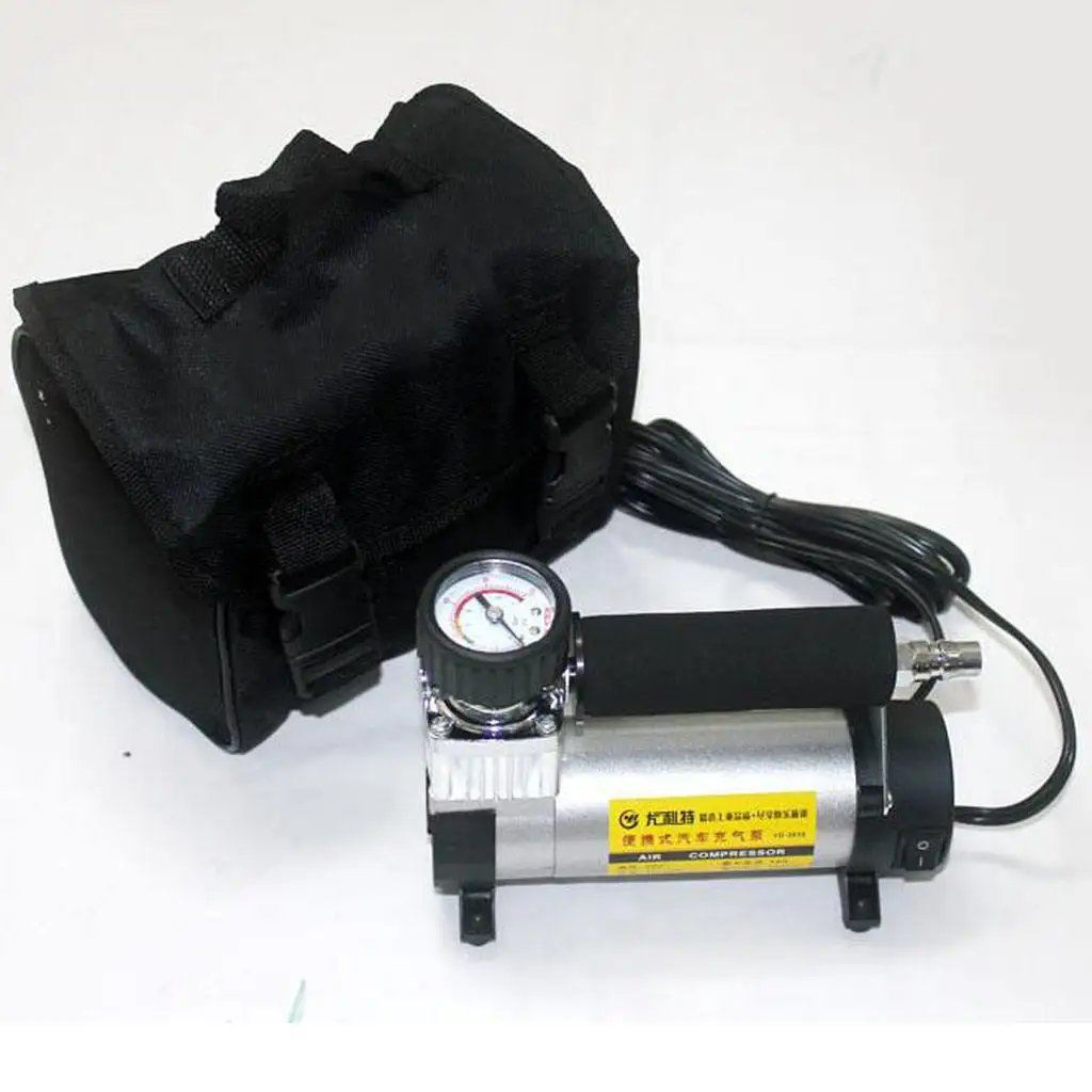

Electric Car Inflatable Tire Pump Air Compressor Tyre Pressure Monitor 150W