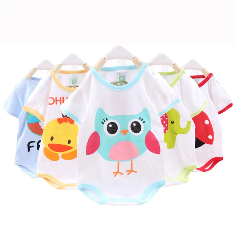 

Baby Rompers Summer Baby Boy Clothes Cotton Newborn Baby Clothes Roupas Bebe Infant Jumpsuit Kids Clothes Baby Girl Clothing