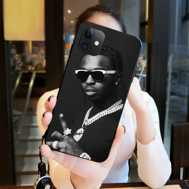 Чехол Rapper Pop Smoke Для iPhone 11 pro XS MAX 8 7 6 6S Plus X 5S SE 2020 XR|Бамперы| |