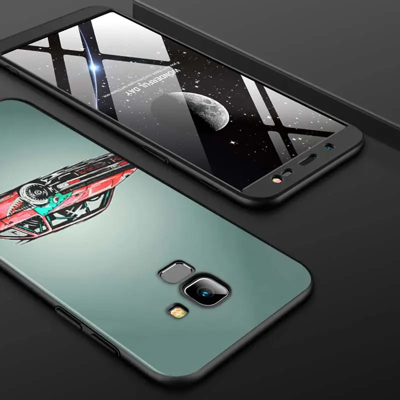 

Art Cartoon Car for Samsung J7 Duo J2 J4 J8 J730 J6 J530 J5 J3 Prime Plus Core 2018 2017 2016 EU Black Phone Case