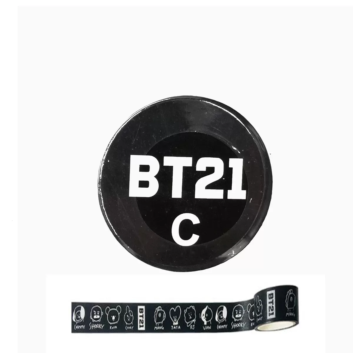 

JCBTSHBulletproof Youth Group K-pop cartoon cute collective and paper tape student hand account stickers