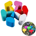 Ярлыки для растений, пластиковые, цветные, маркеры для растений, семена бонсай, 50 шт.