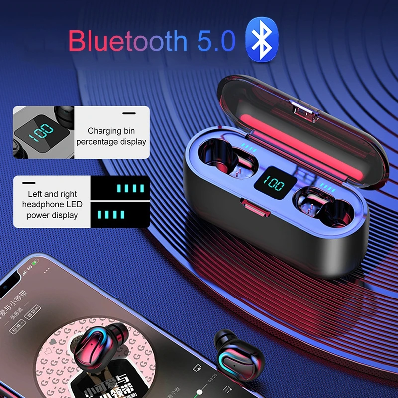 OLLIVAN TWS 5,0 10D стерео настоящие беспроводные наушники водонепроницаемые Bluetooth наушники с двойным микрофоном для iPhone Xiaomi huawei