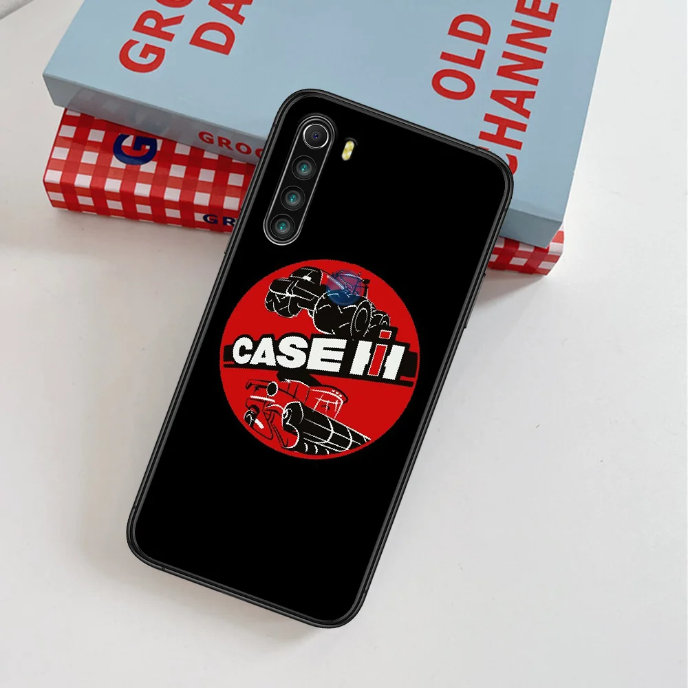 

CASE IH Tractor Car Phone Case For Xiaomi Redmi Note 7 8 8T 9 9S 4X 7 7A 9A K30 Pro Ultra black Bumper 3D Prime Tpu Back Fashion