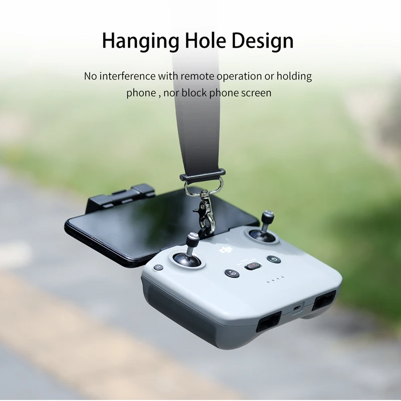 Ulanzi DR-07 Dji Mavic Air 2 Accessories Drone Remote Controller Lanyard Hanging Strap Safety Sling Rope Mount Holder | Электроника
