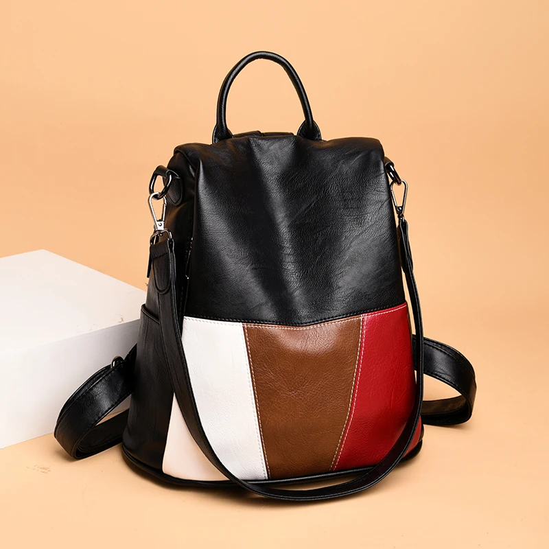 Многофункциональный Женский дорожный рюкзак с защитой от кражи роскошный