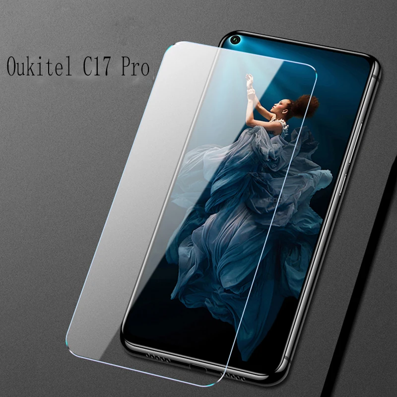 Закаленное стекло для Oukitel C17 Pro 6 35 Дюйма 9H 2.5D защитная пленка Взрывозащищенная