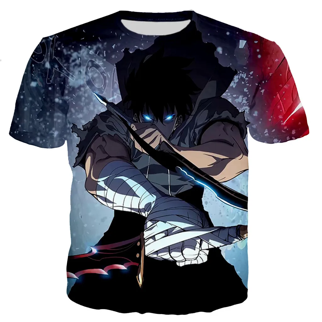 

Футболка Мужская/женская с 3D принтом соло, Повседневная модная стильная тенниска, популярная уличная одежда с аниме